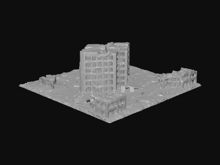 3D model for Desolate Ruins