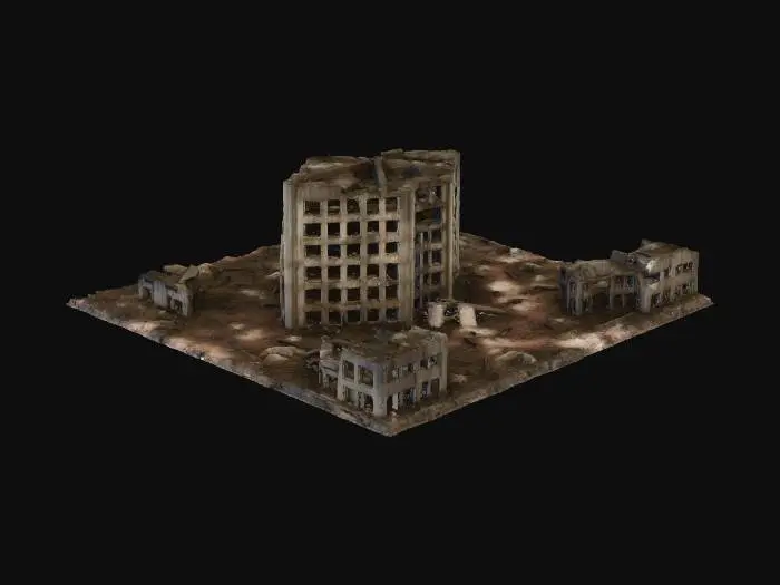 3D model for Desolate Ruins