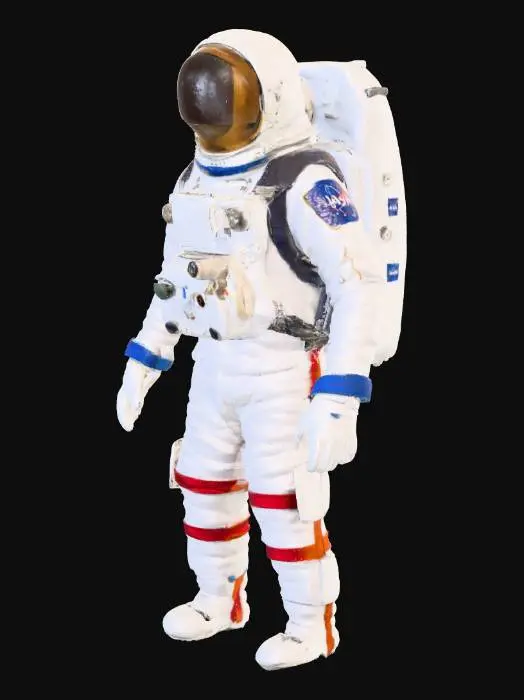 3D model for NASA ausronaut spacesuit with jetpack