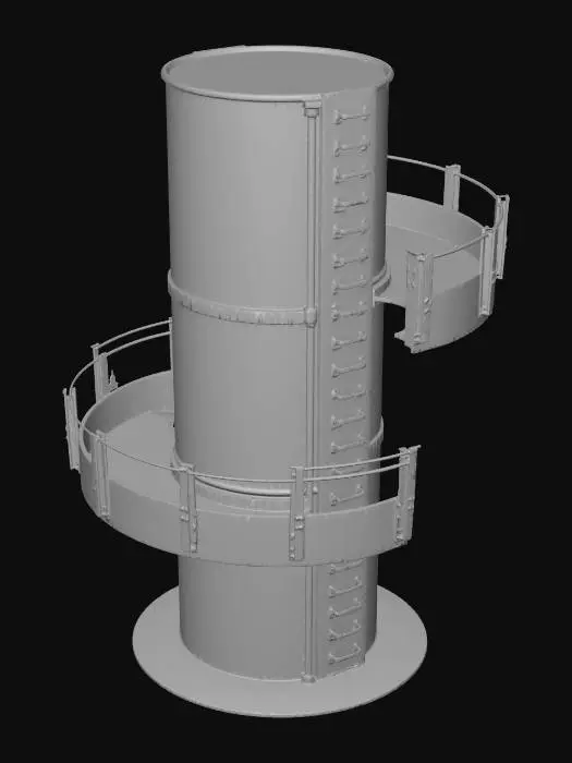 3D model for Industrial Model Tower