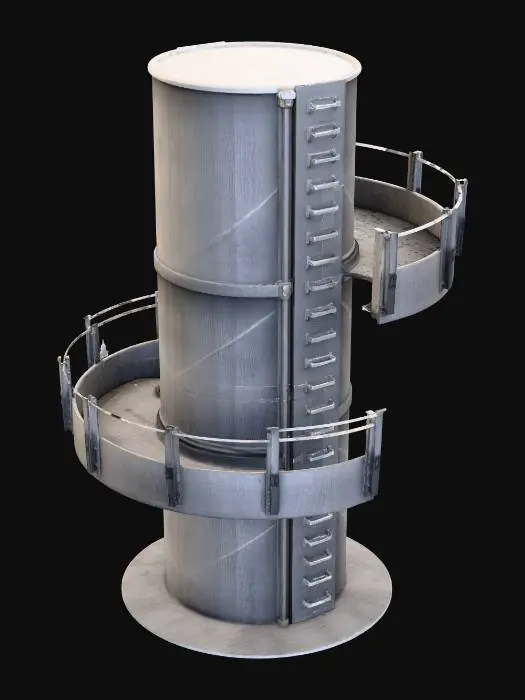 3D model for Industrial Model Tower