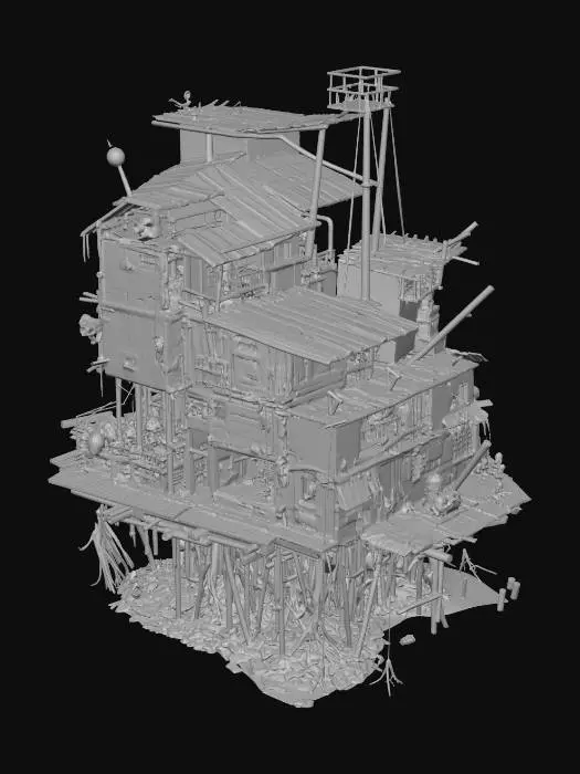 3D model for Beachfront Haven