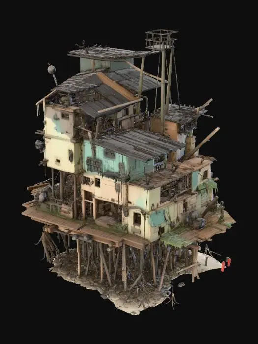 3D model for Beachfront Haven