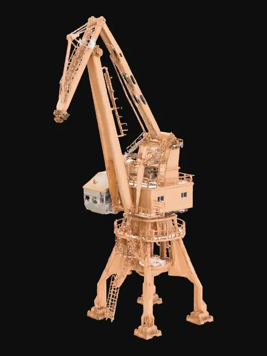 3D model for Model Crane Structure