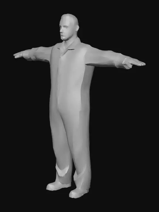 3D model for Orange Attire Display