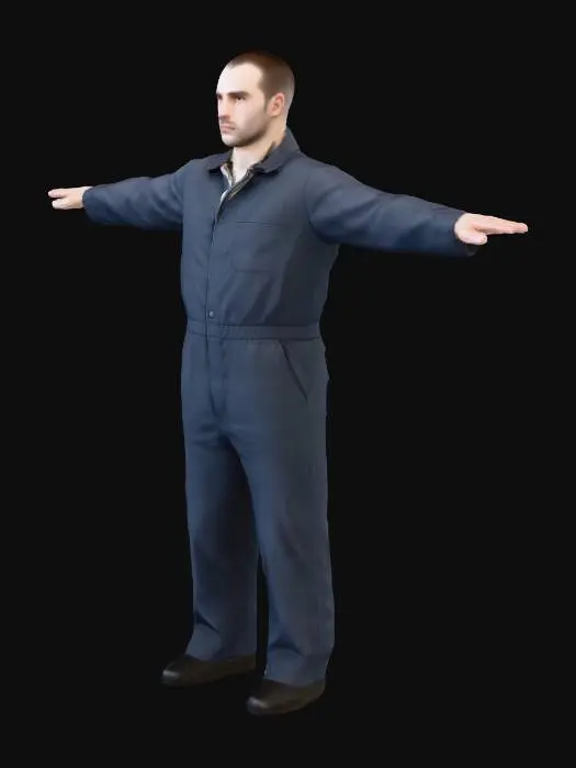 3D model for Prisoner Pose
