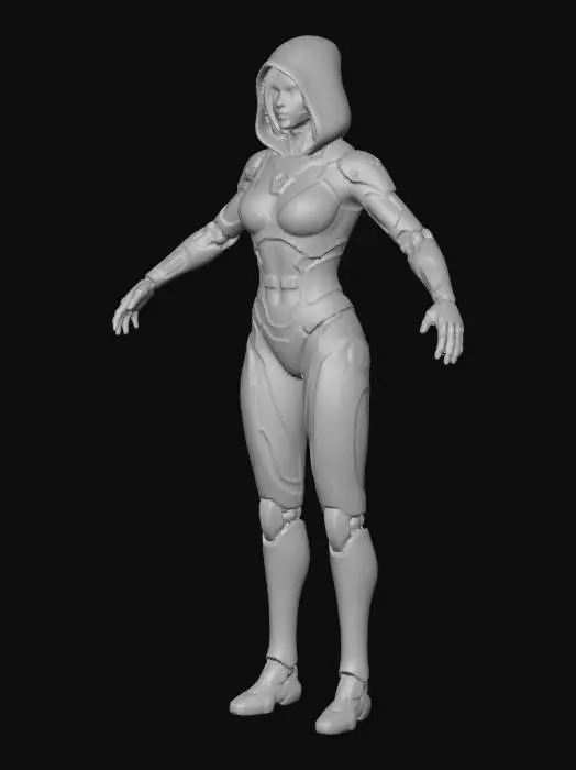 3D model for Neon Sentinel