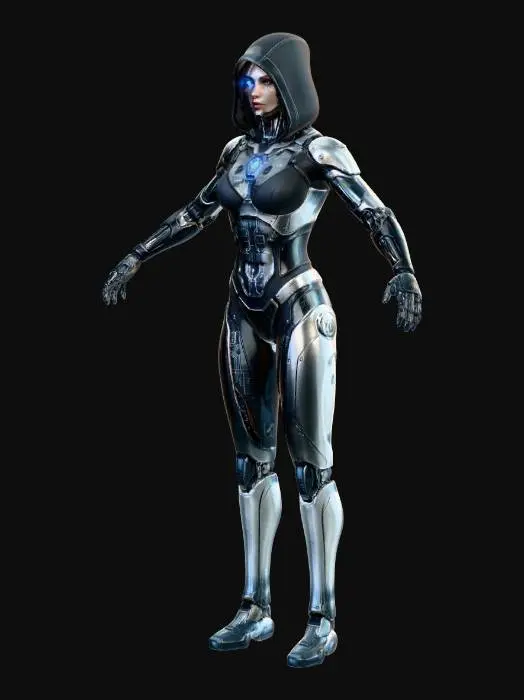 3D model for Neon Sentinel