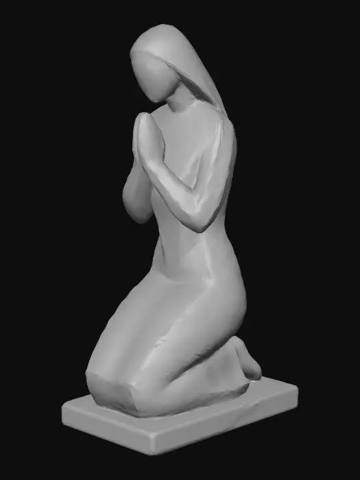 3D model for Silent Prayer