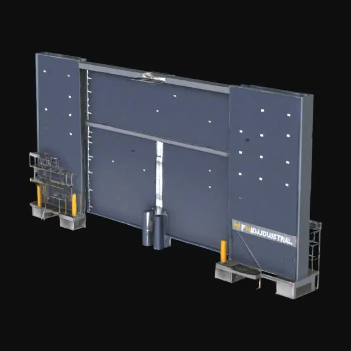 3D model for industrial hangar