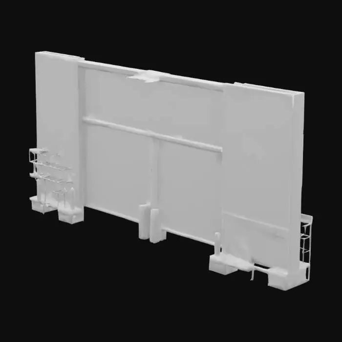 3D model for industrial hangar