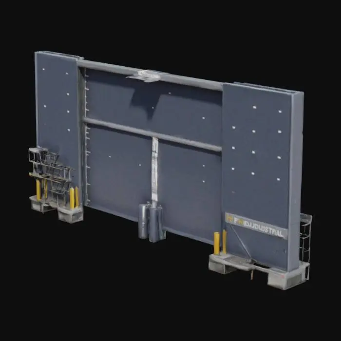 3D model for industrial hangar