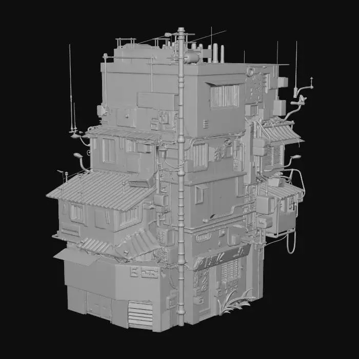 3D model for Urban Maze