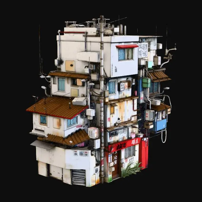 3D model for Urban Maze