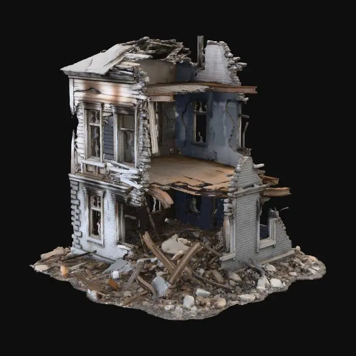 3D model for Ruined House