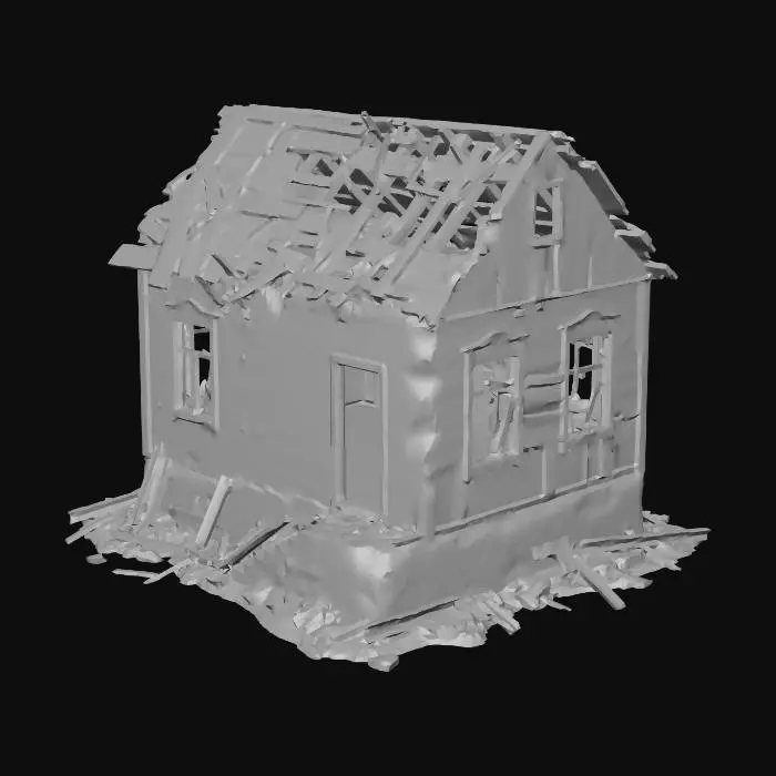 3D model for Crumbling Homestead