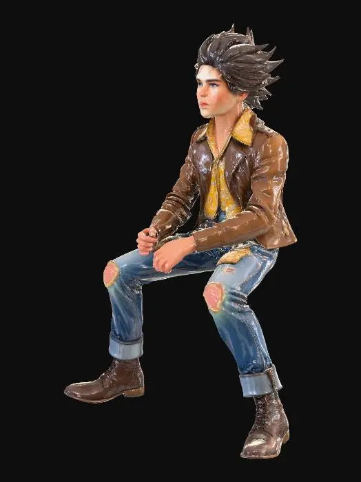 3D model for Calvin Wrinkle in Time