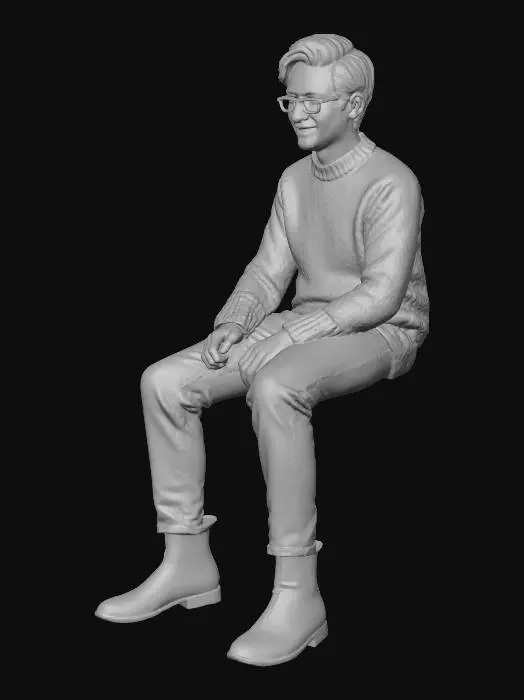 3D model for Charles Wallace Wrinkle in Time