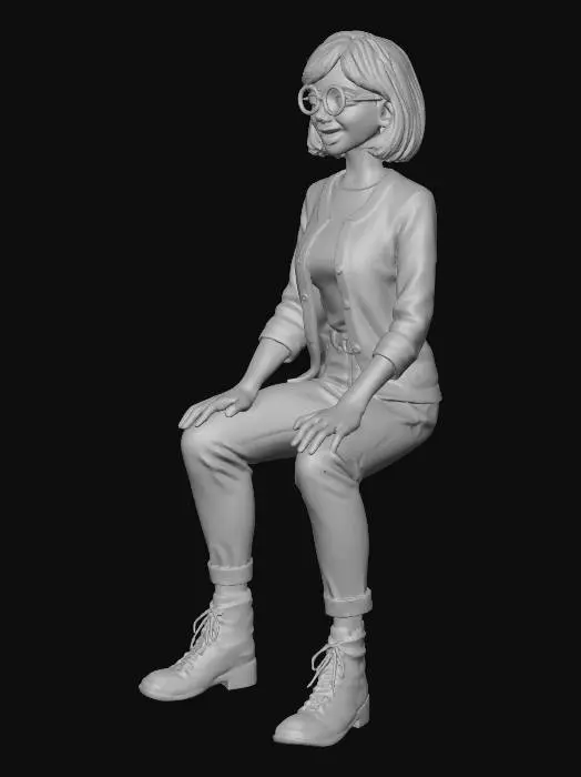 3D model for Meg Wrinkle in Time #2