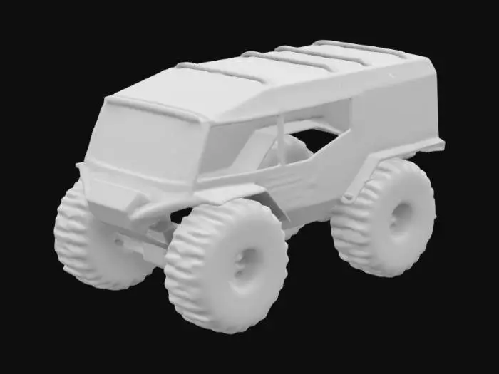 3D model for Atlas ATV artic explorer. Make this a full model and make it with interiors too