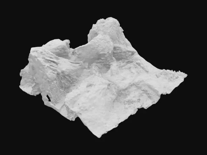 3D model for Eroded Rock Texture