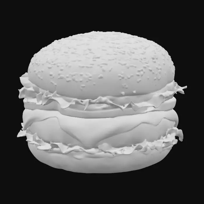 3D model for Cheesy Classic Burger