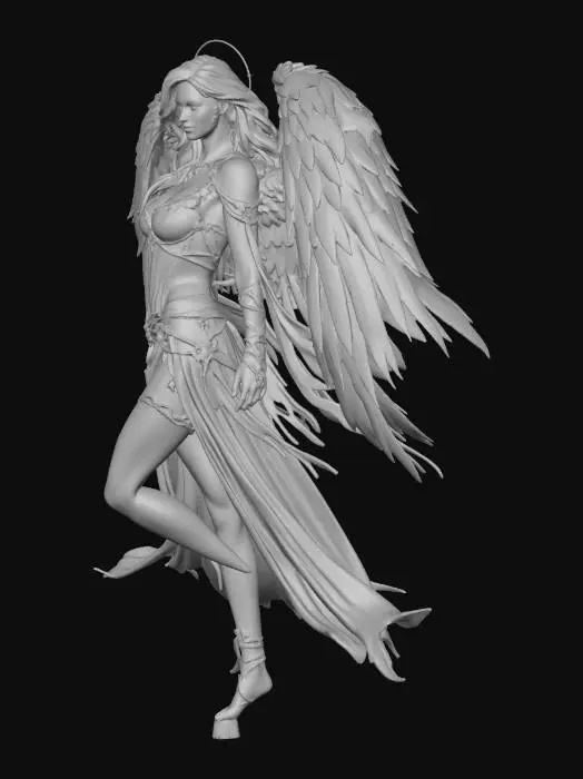 3D model for Celestial Guardian