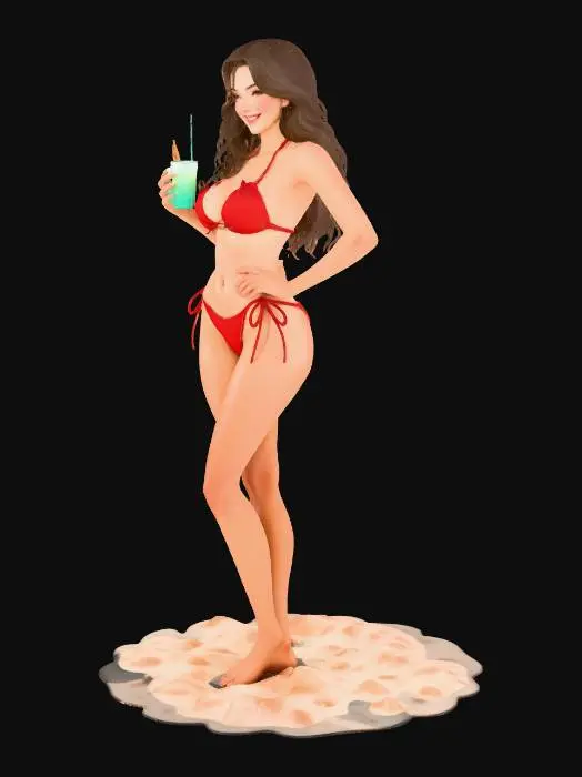 3D model for Beach Bliss