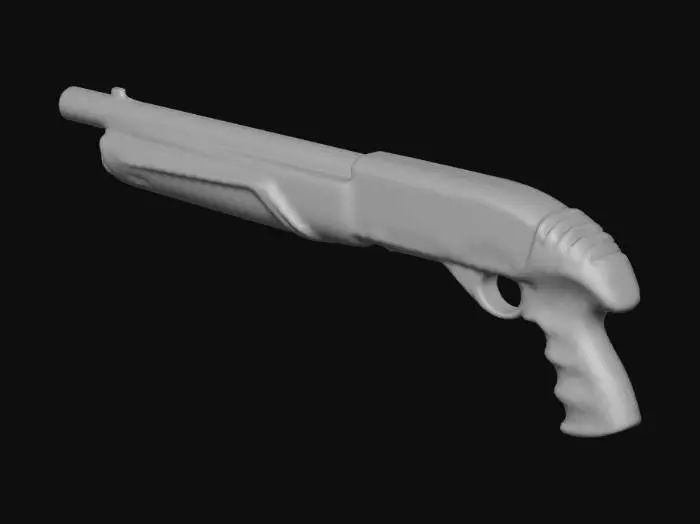 3D model for Tactical Shotgun Profile