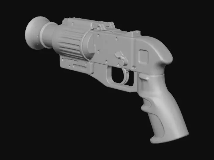 3D model for Orange Launcher Toy