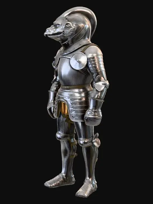 3D model for Dragon Knight Armor