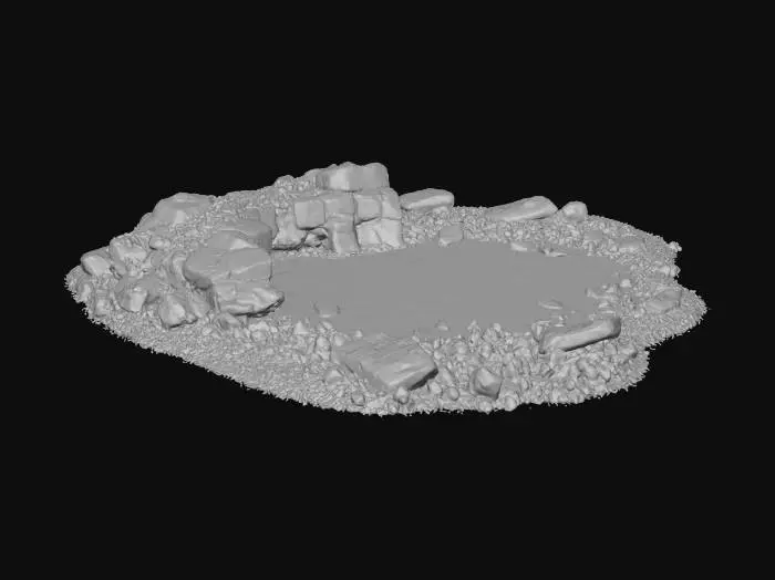 3D model for Hidden Oasis