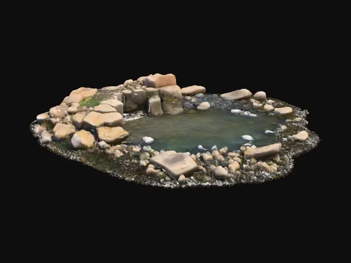 3D model for Hidden Oasis