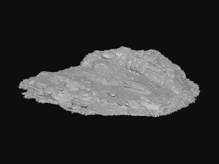 3D model for Rocky Escarpment