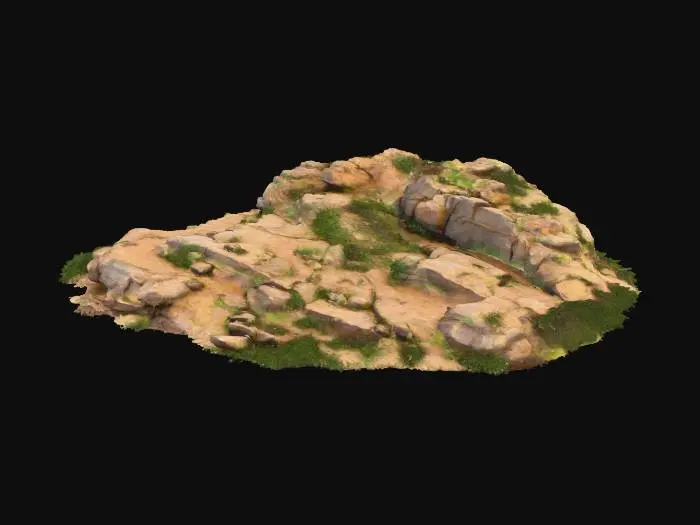3D model for Rocky Escarpment
