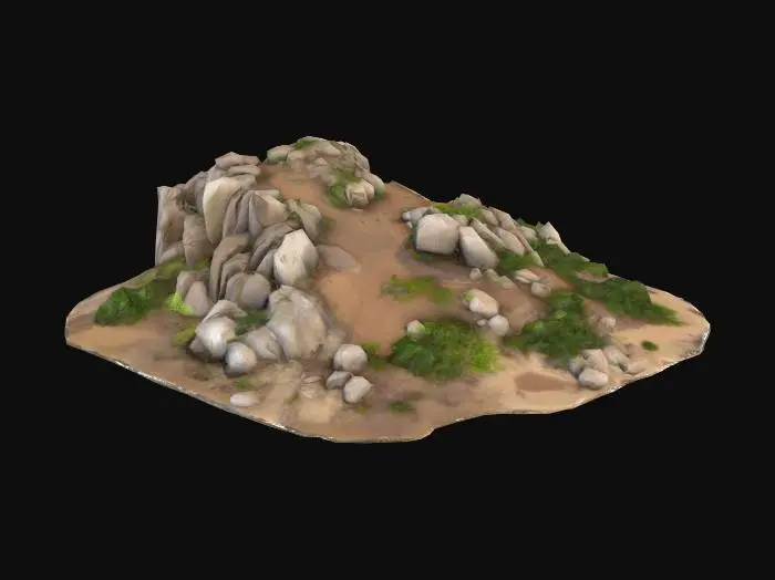 3D model for Rocky Outcrop