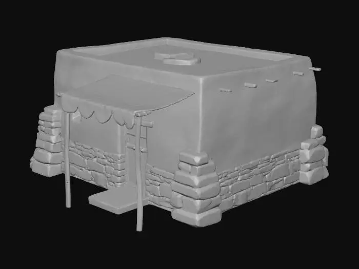 3D model for Ancient Stone Dwelling