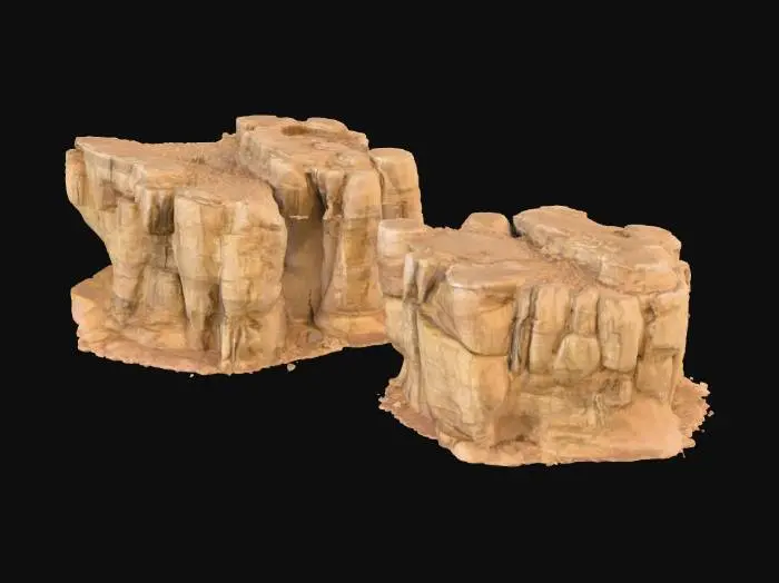 3D model for Desert Towers