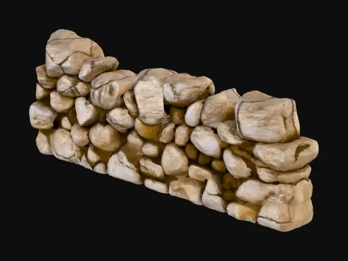 3D model for Stone Barrier