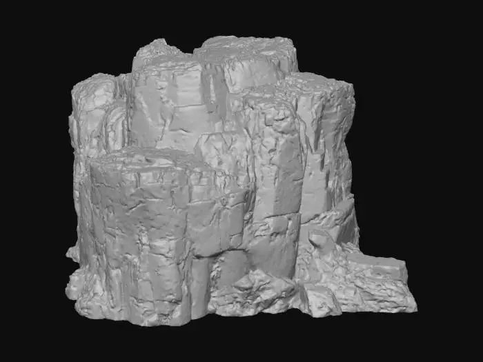 3D model for Eroded Sentinel
