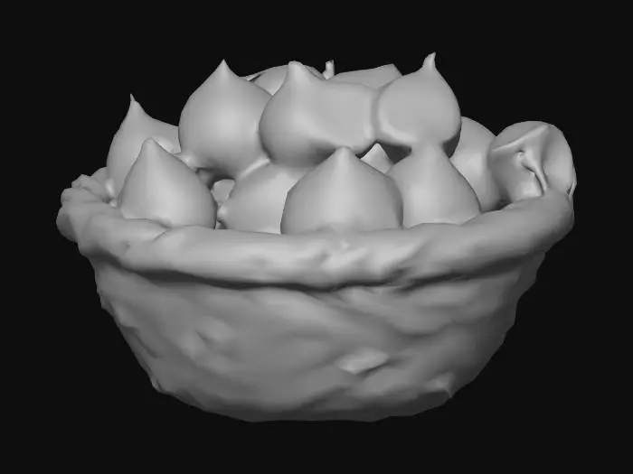3D model for Basket of Figs