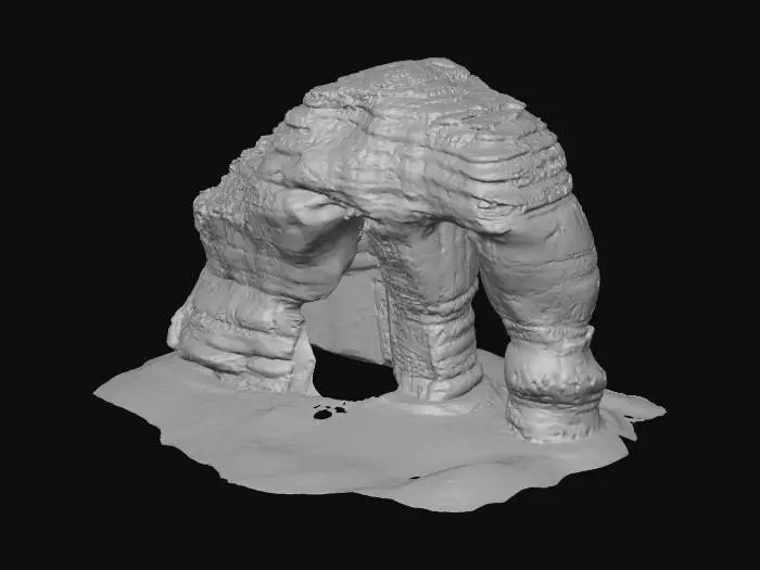 3D model for Elephant Rock Formation