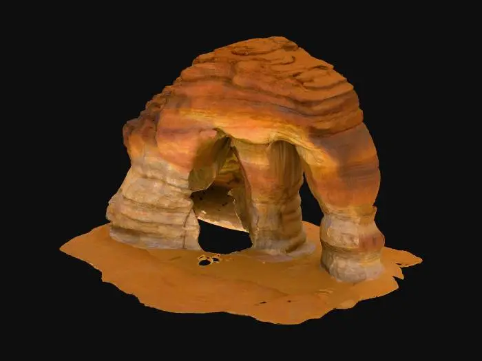 3D model for Elephant Rock Formation