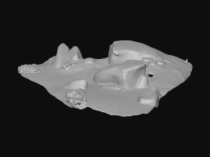 3D model for Rocky Pathway
