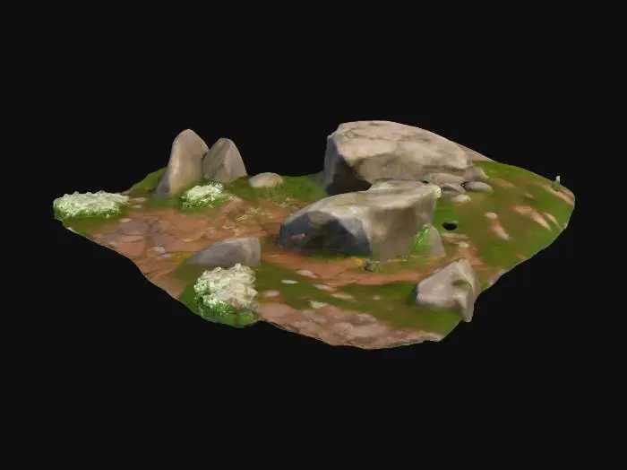 3D model for Rocky Pathway