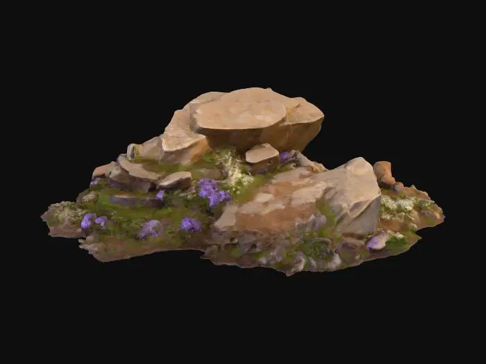 3D model for Meadow Rocks