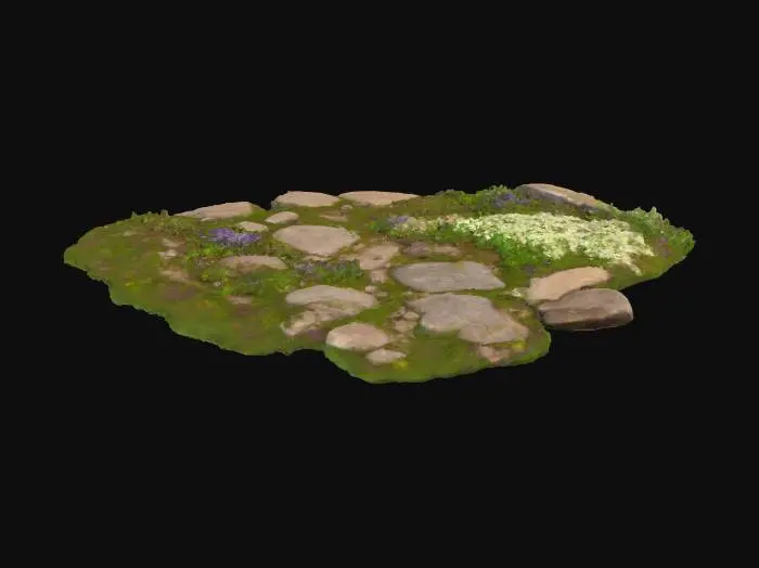 3D model for Wildflower Pathway