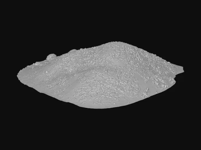 3D model for Desert Oasis Hill