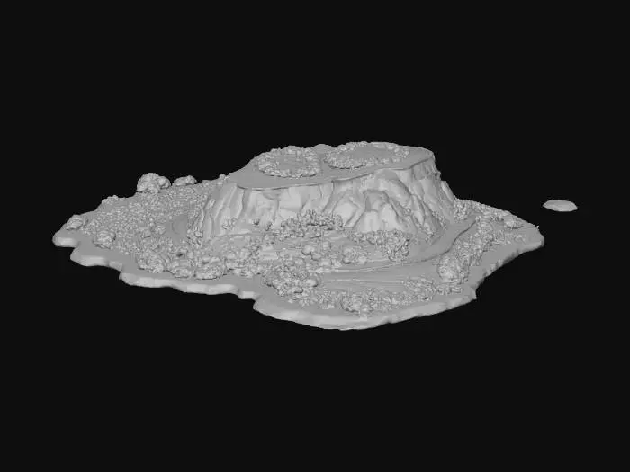 3D model for Terraced Oasis