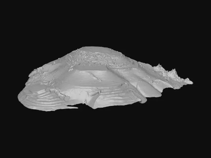 3D model for Desert Plateau Model